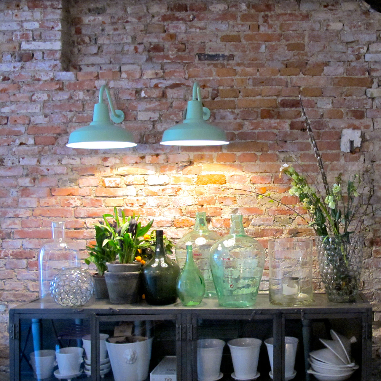 Lampe Grange - Abat-jour Ø : 36cm // Longueur : 53cm